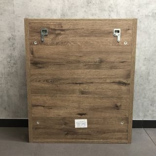 Зеркало-шкаф Comforty Марио-60 дуб темный